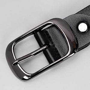 Beltiscool Ladies High Waist Wide Patent Fashion Plain Leather Belt, Women's, Size: Small/Medium - 32, Black