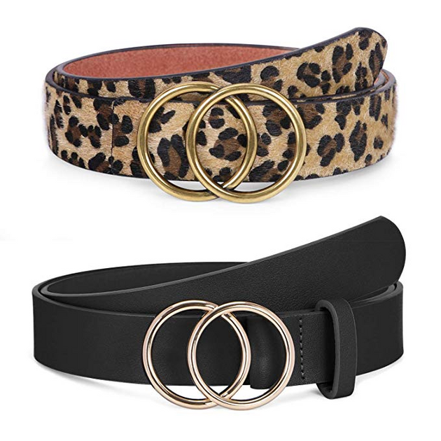 Shop jeans belt womens-double o ring belts -In-stock-Jasgood