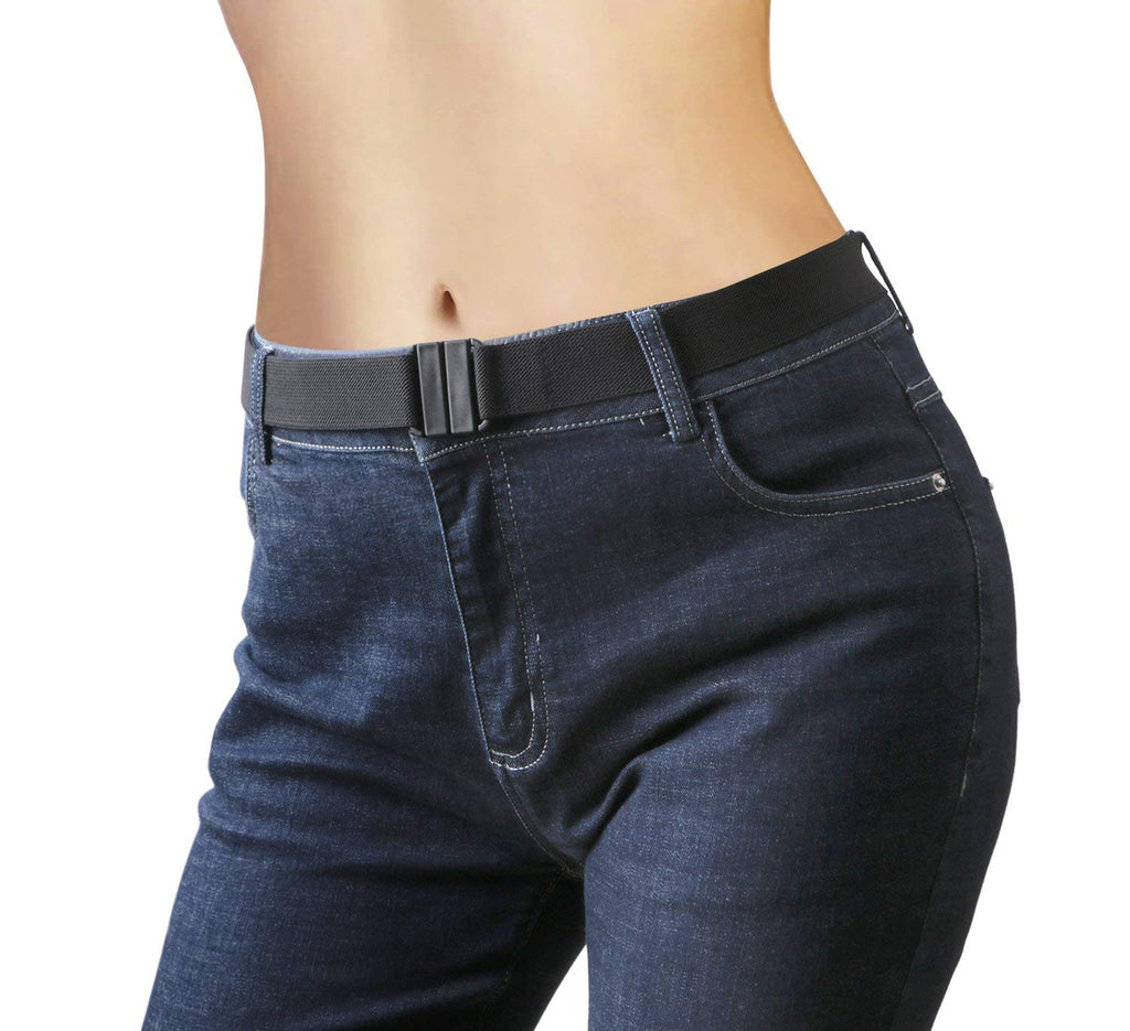 Jeans belt womens-Invisible elastic web strap belt-Jasgood