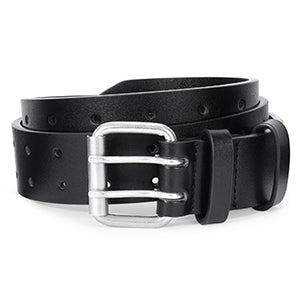 Double Prong Leather Belt