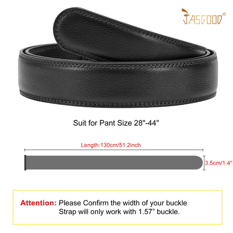 Jasgood Men's Ratchet Belt Strap